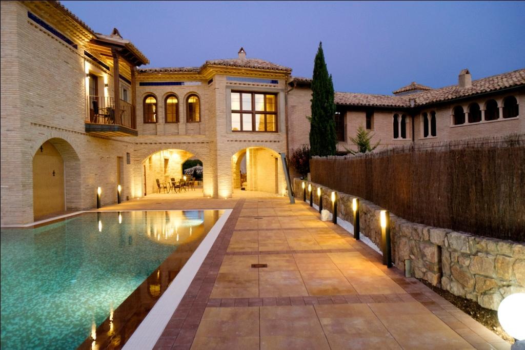 Hotel Villa De Alquézar Exterior foto